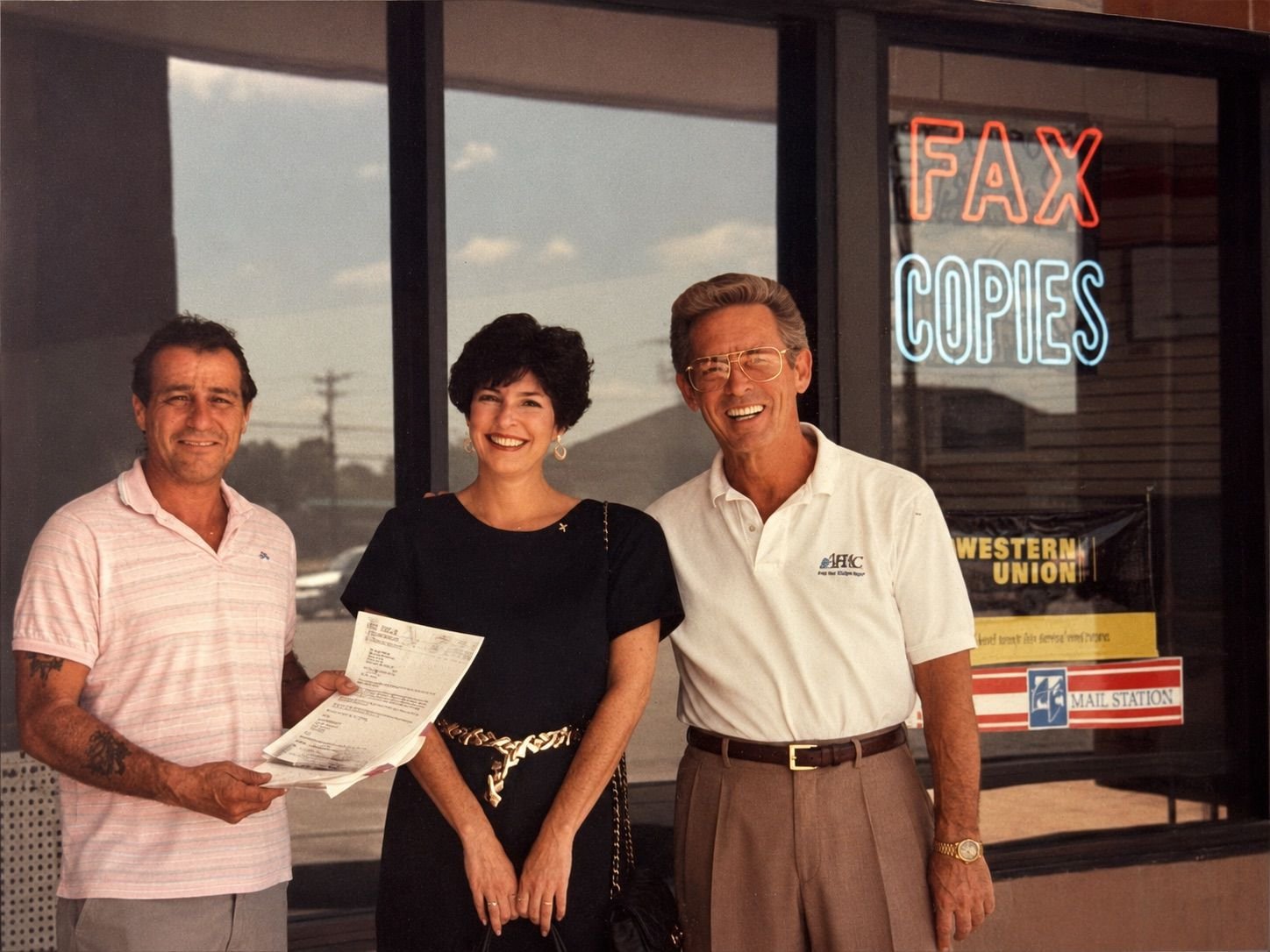 1995 Delivering Claim Checks in the Field